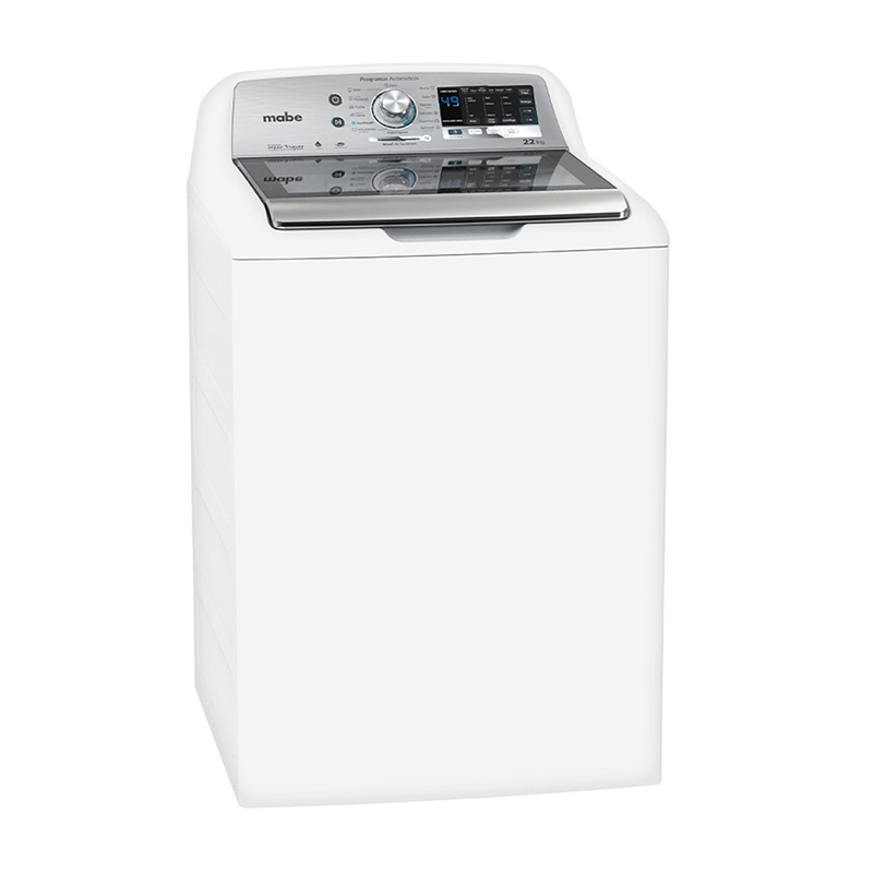 Lavadora Automática de 22 kg Blanca Carga Superior LMH72201WBAB1 Mabe 