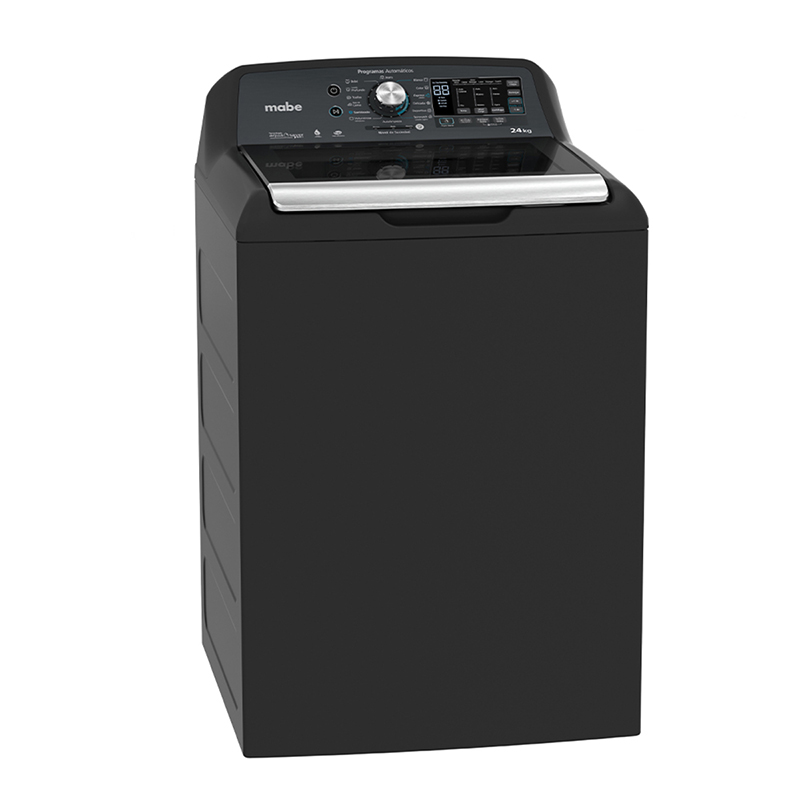 Lavadora Automática de 24 kg Diamond Gray LMH74201WDAB1 Mabe