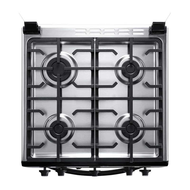 Cocina a GAs Ferrara Zafiro 242 Negra Indurama