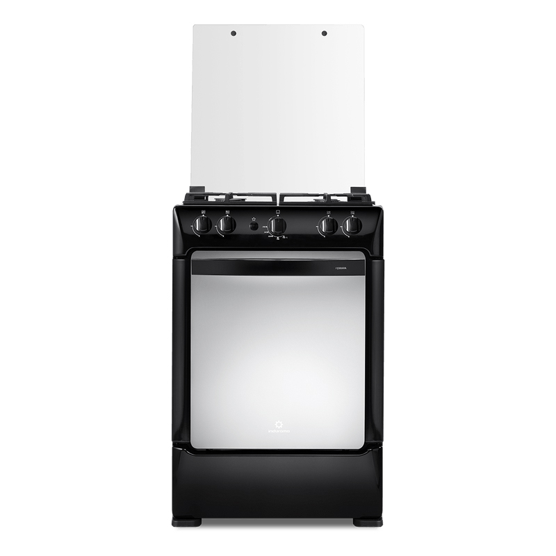 Cocina a GAs Ferrara Zafiro 242 Negra Indurama