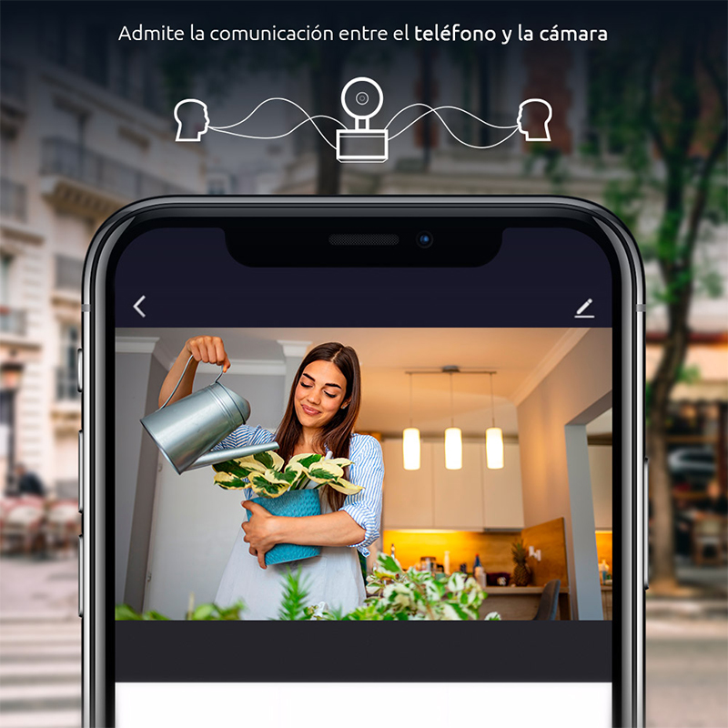 CAMARA SMART WIFI NEXXT HD 355° 2K INTERIOR