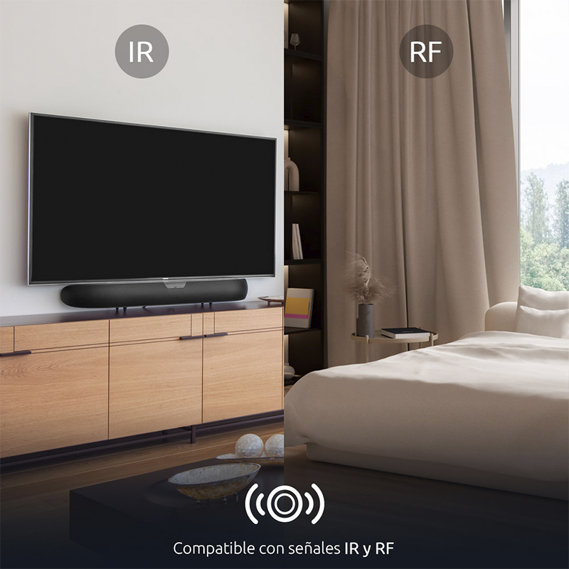 CONTROL REMOTO INFRAROJO NEXXT SMART WIFI CON RADIO FRECUENCIA