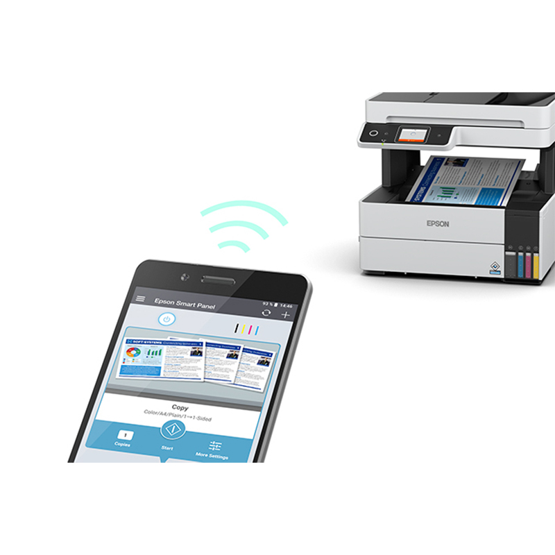 IMPRESORA MULTIFUNCION EPSON TINTA CONTINUA L6490 DUPLEX-RED 37 PPM BLACK/ 23 PPM COLOR