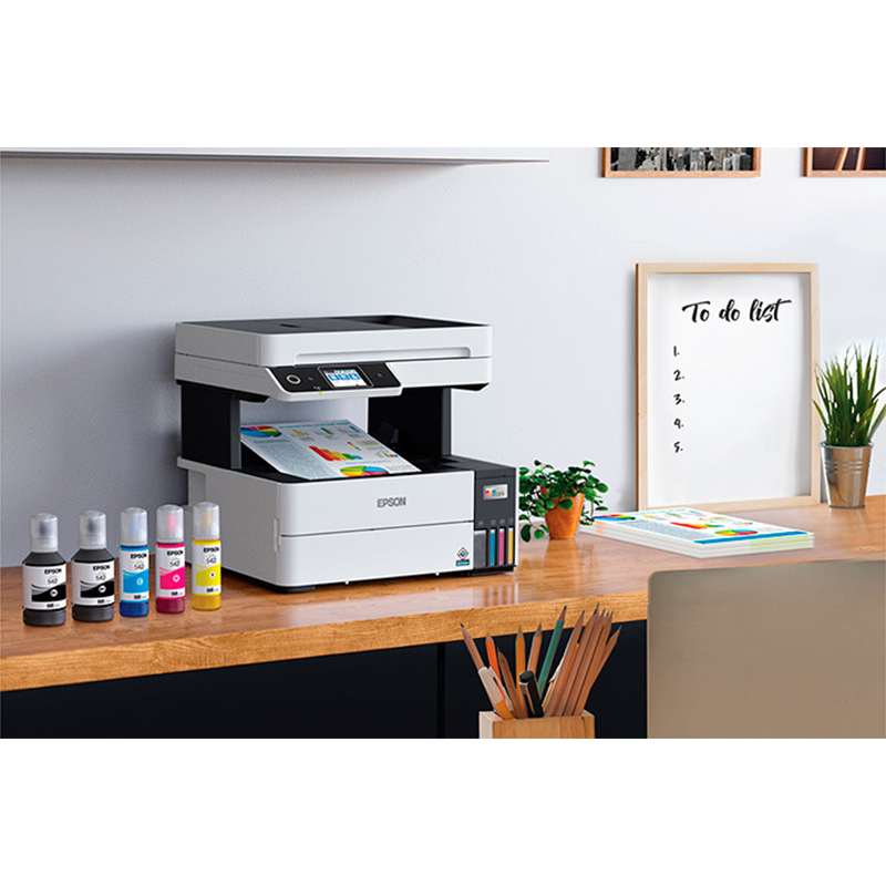 IMPRESORA MULTIFUNCION EPSON TINTA CONTINUA L6490 DUPLEX-RED 37 PPM BLACK/ 23 PPM COLOR