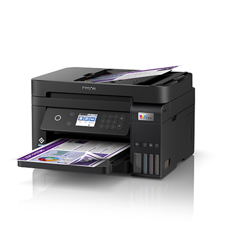 IMPRESORA MULTIFUNCIONAL EPSON L6270 WIFI DUPLEX 33 PPM NEGRO 20 PPM COLOR