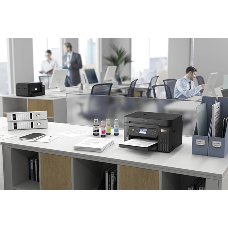 IMPRESORA MULTIFUNCIONAL EPSON L6270 WIFI DUPLEX 33 PPM NEGRO 20 PPM COLOR