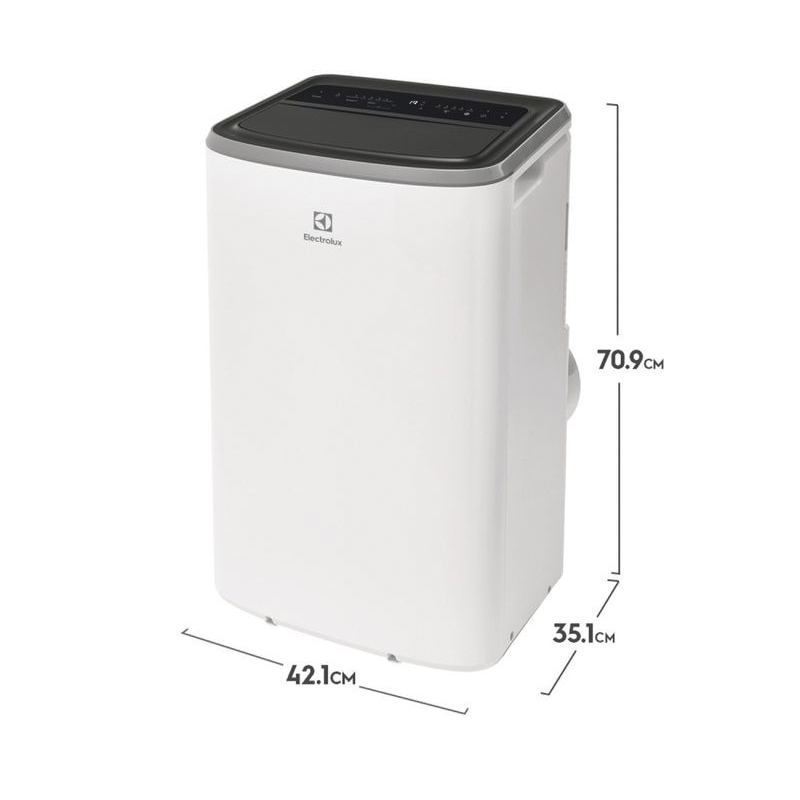 Acondicionador de Aire Portátil 12KBTU Blanco Electrolux 