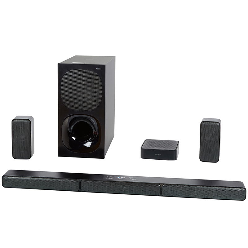Barra De Sonido Inalambrico Bt Hdmi Usb 600W 5 1Ch Parlantes Post Sony 