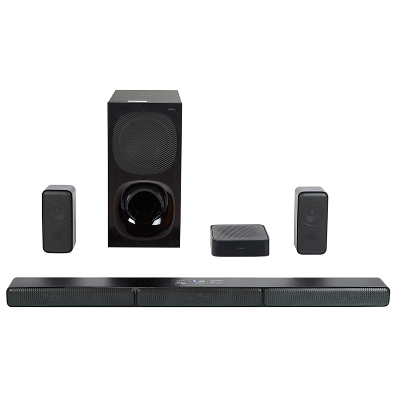 Barra De Sonido Inalambrico Bt Hdmi Usb 600W 5 1Ch Parlantes Post Sony 