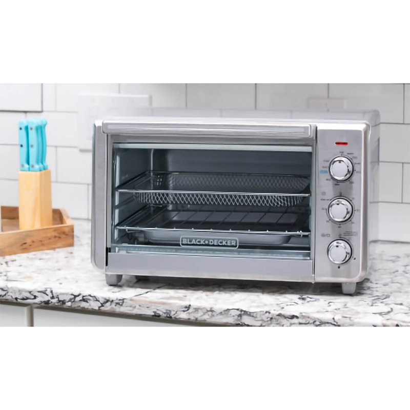 Horno Tostador 5 en 1 AIRFRYER TO3217SS Black Decker