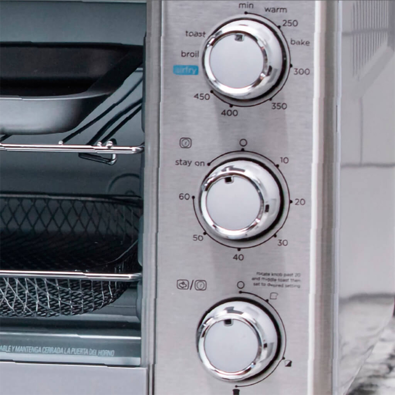 Horno Tostador 5 en 1 AIRFRYER TO3217SS Black Decker
