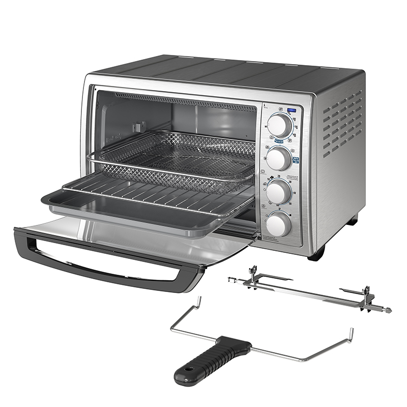 Horno Tostador Airfryer 7 en 1 TO4315SS-LA Black Decker 