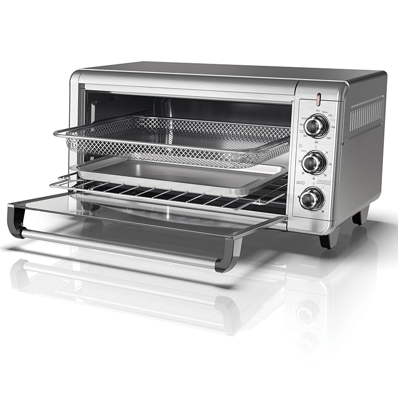 Horno Tostador Airfryer 7 en 1 TO4315SS-LA Black Decker 