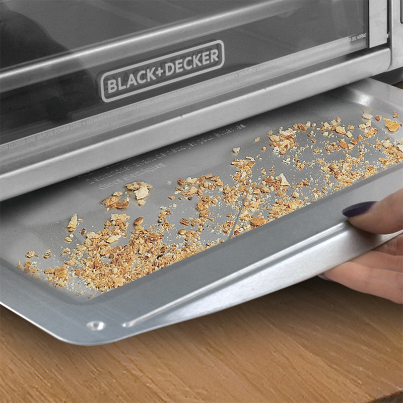 Horno Tostador Airfryer 7 en 1 TO4315SS-LA Black Decker 
