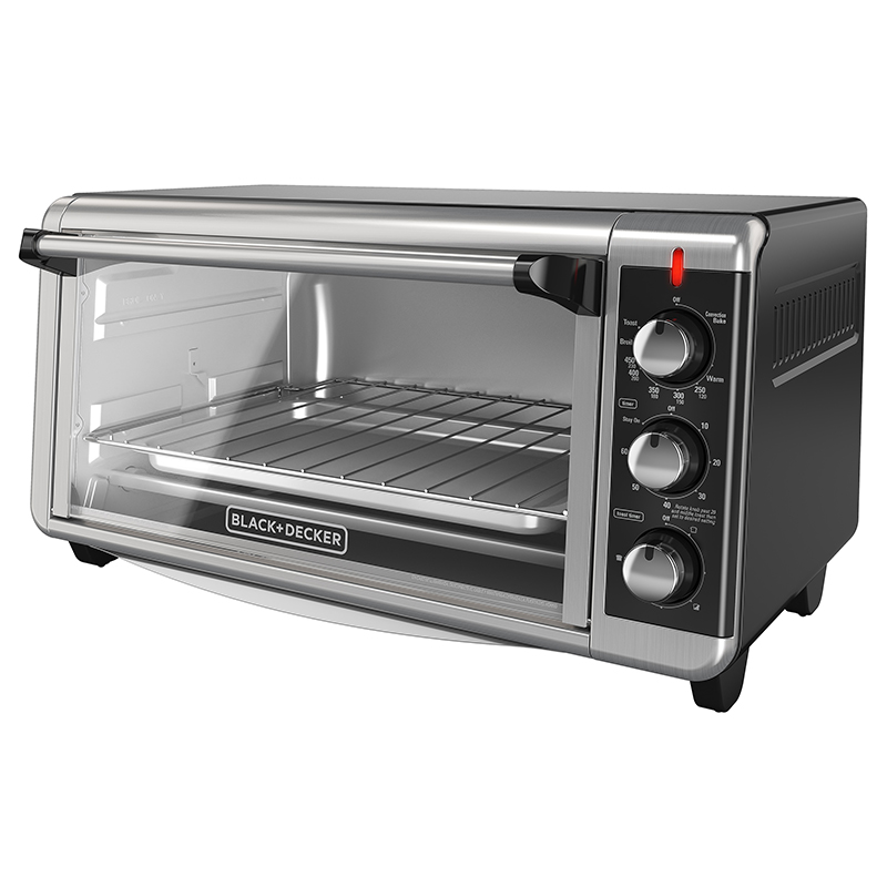 Horno Tostador 8 Rebanadas 1500w TO3250XSB Black Decker
