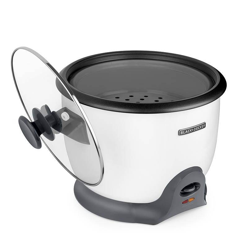 Olla Arrocera Blanca 28 Tazas RC628W Black Decker