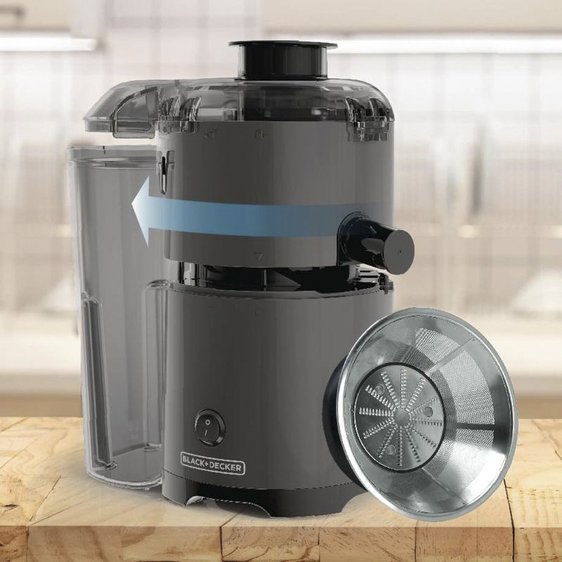 Extractor de Jugos 400w Negro JE2500 Black Decker 