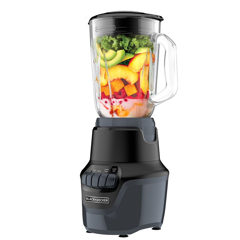 Licuadora Hiles 4 Velocidades Negra  BD-BL1600BG-LA Black Decker