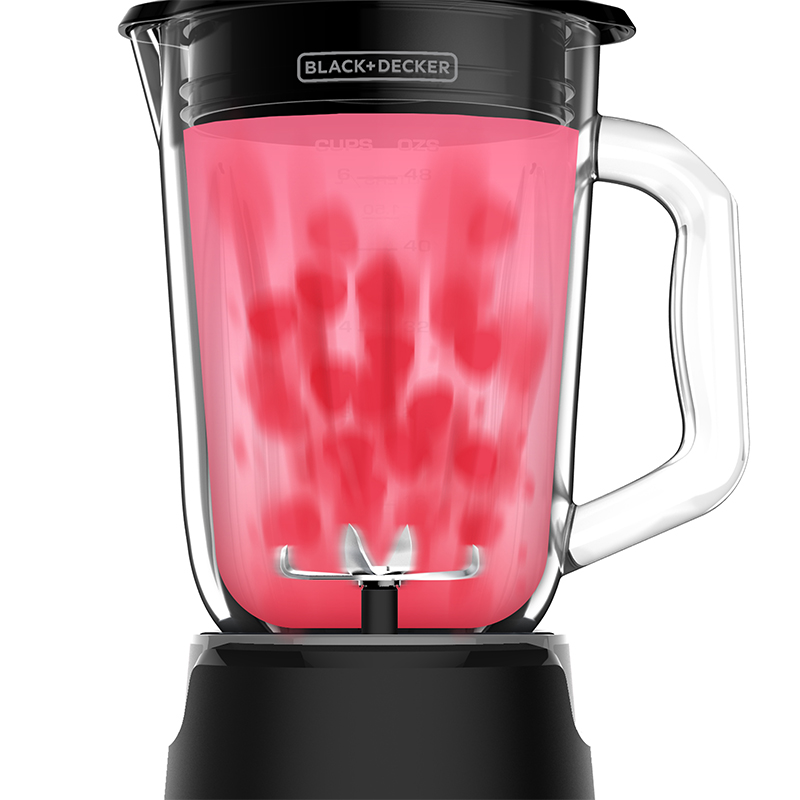 Licuadora Hiles 4 Velocidades Negra  BD-BL1600BG-LA Black Decker
