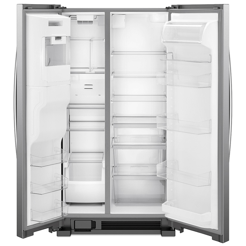 Refrigeradora Side by Side Inox 707 Litros Whirlpool WD5720Z  