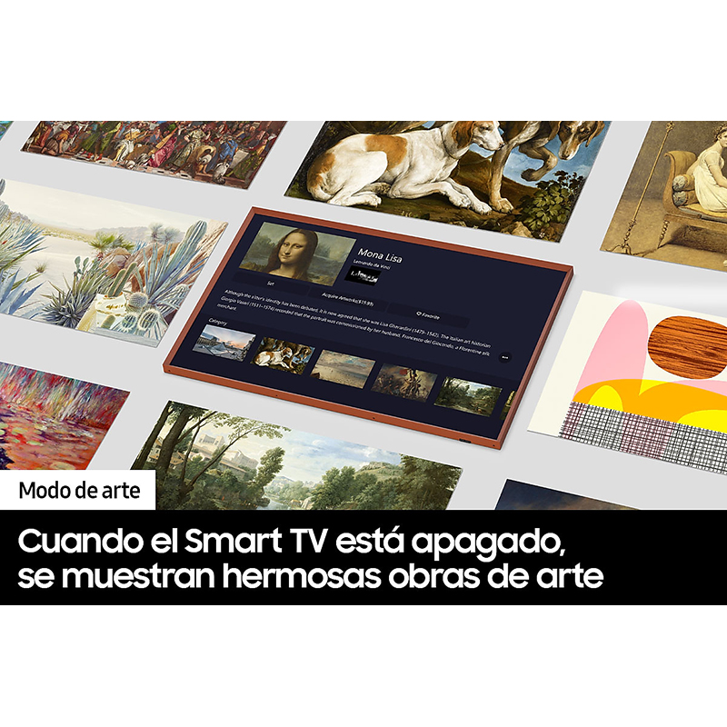 Televisor  QLED  FRAME QN65LS03BAPXPA 65