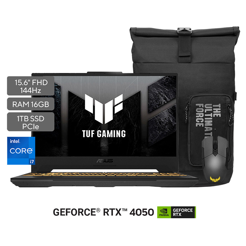 Notebook Tuf Gaming Procesador CI7 16GB 1TB