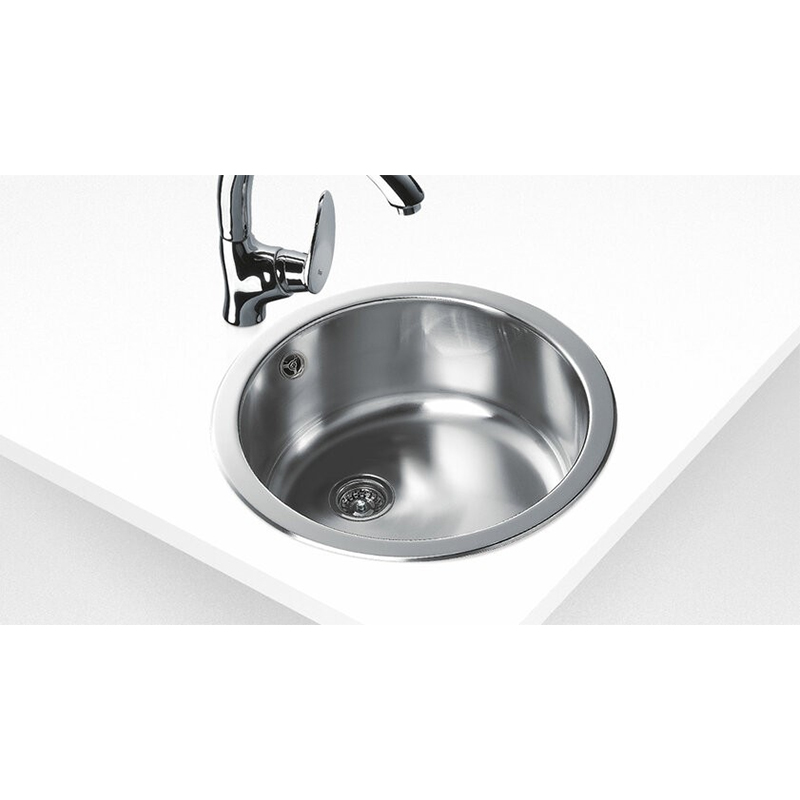 Lavadero Prestig Redondo 45cm Empotrar Teka