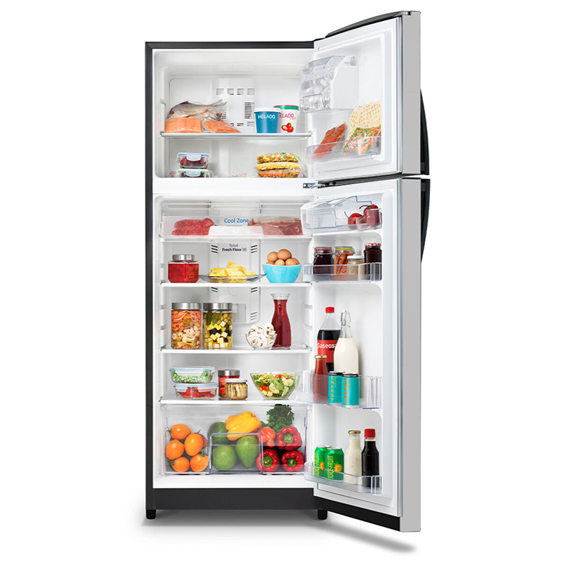 Refrigeradora No Frost 418 L Brutos Inox RMP418FGEU Mabe