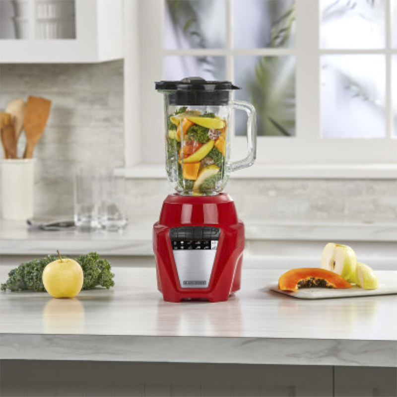 Licuadora Ice Crush 8 Velocidades Roja Black Decker