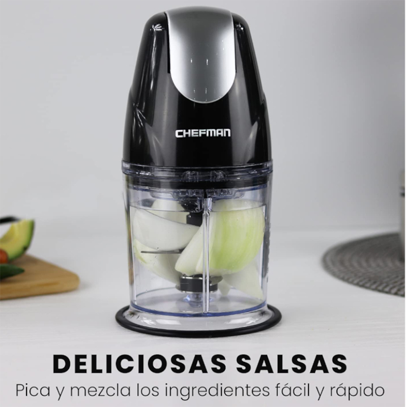 Licuadora Todo en 1 Tapa Negra  400w 1.5 litros Chefman