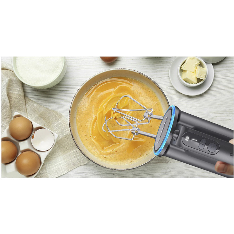 Batidora Manual 7 Velocidades Luz Led Chefman