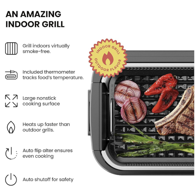 Parrilla Eléctrica 1500w Chefman