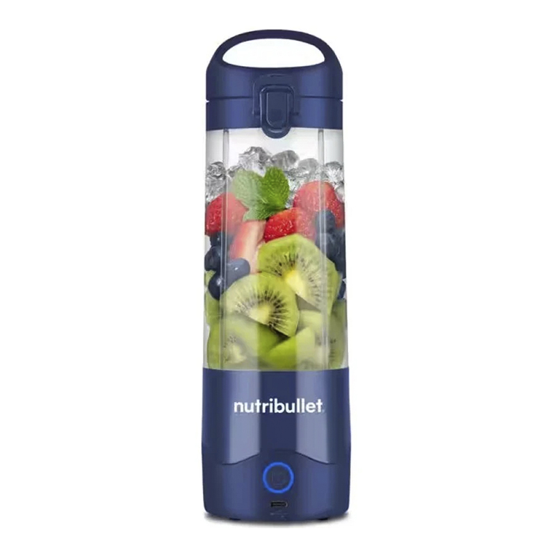 Licuadora Nutribullet 475ml USB Recargable Azul
