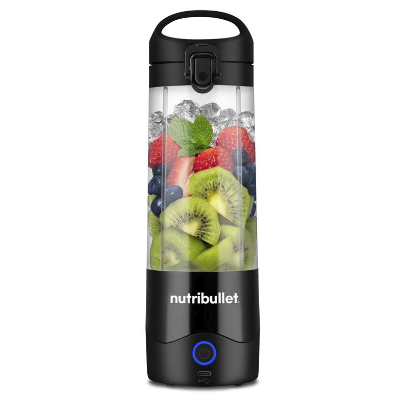 Licuadora Nutribullet 475ml USB Recargable Negro