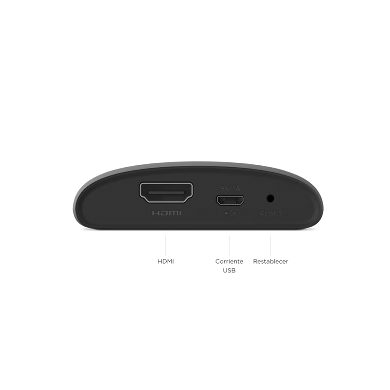 Streaming Roku Wifi Mando Voz HDMI Negro