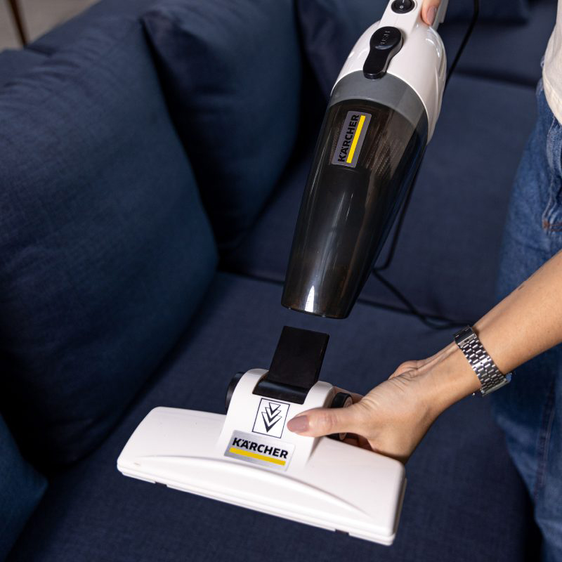 Aspiradora Vertical VCL1 1000w Blanca Karcher