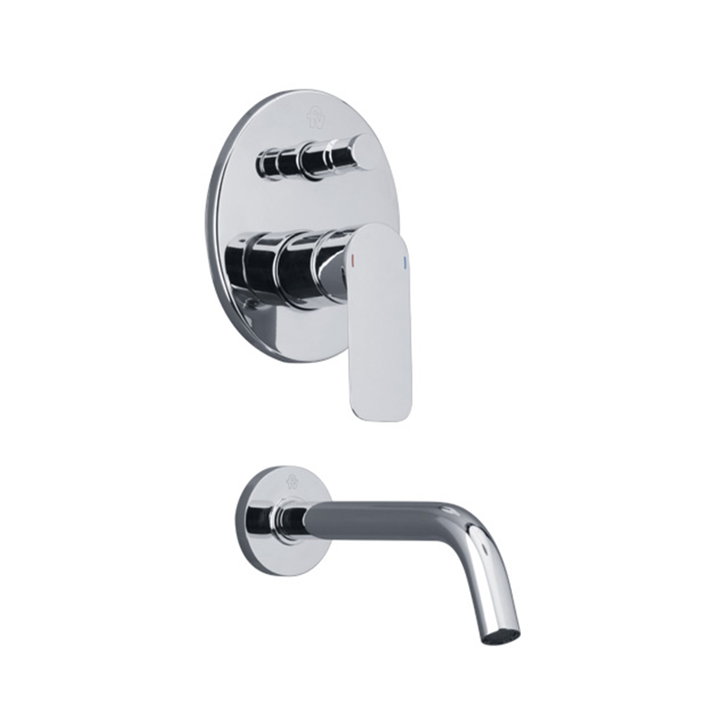 Grifería Ducha Tina Coty Monomando Cromo FV Almacenes Boyacá