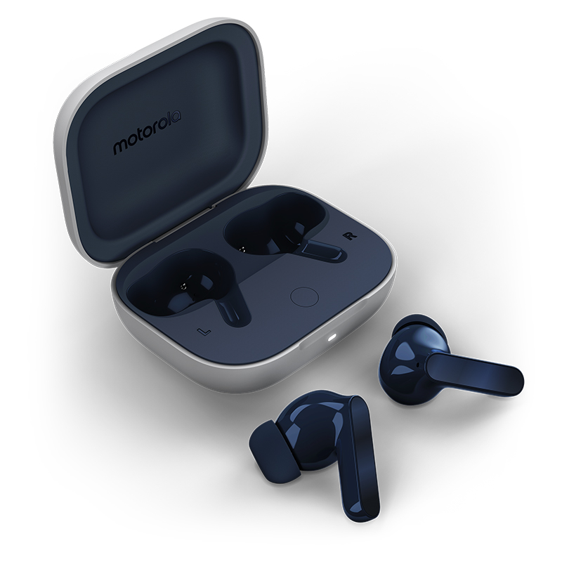 AUDIFONOS MOTOROLA MOTO BUDS AZUL Inalámbricos Bluetooth