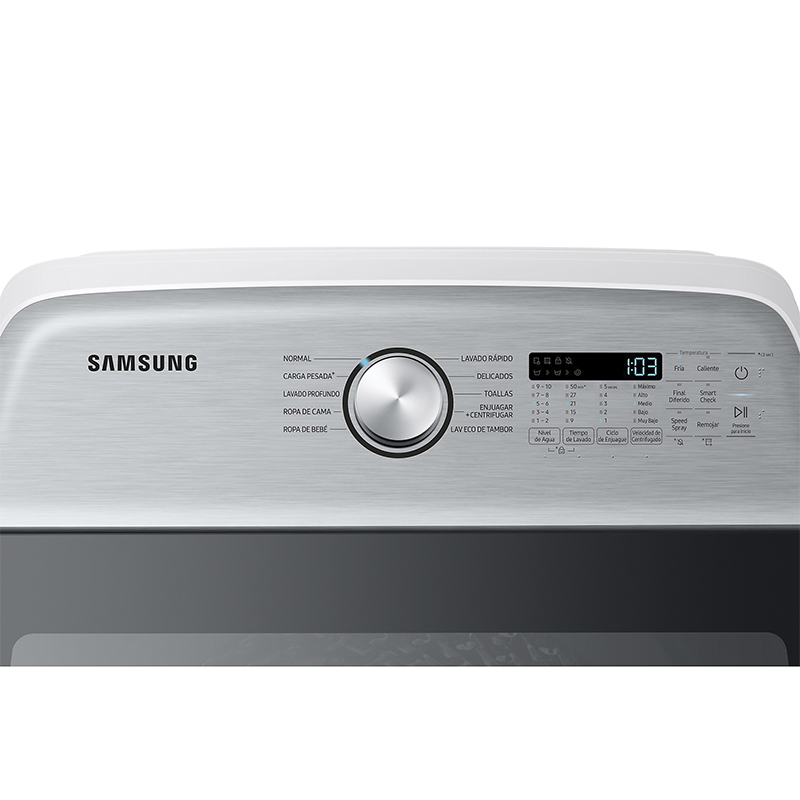 Lavadora Blanca de Carga Frontal 23 Kg WA22A8370G Samsung