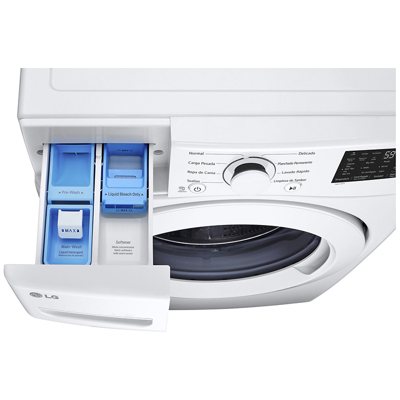 Lavadora Carga Frontal 25Kg  WM25WV2S6W LG 