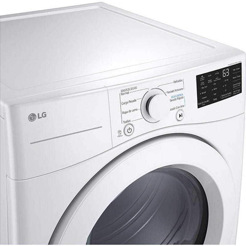 Secadora Carga Frontal a Gas de 25kg DF50WV2S6W LG