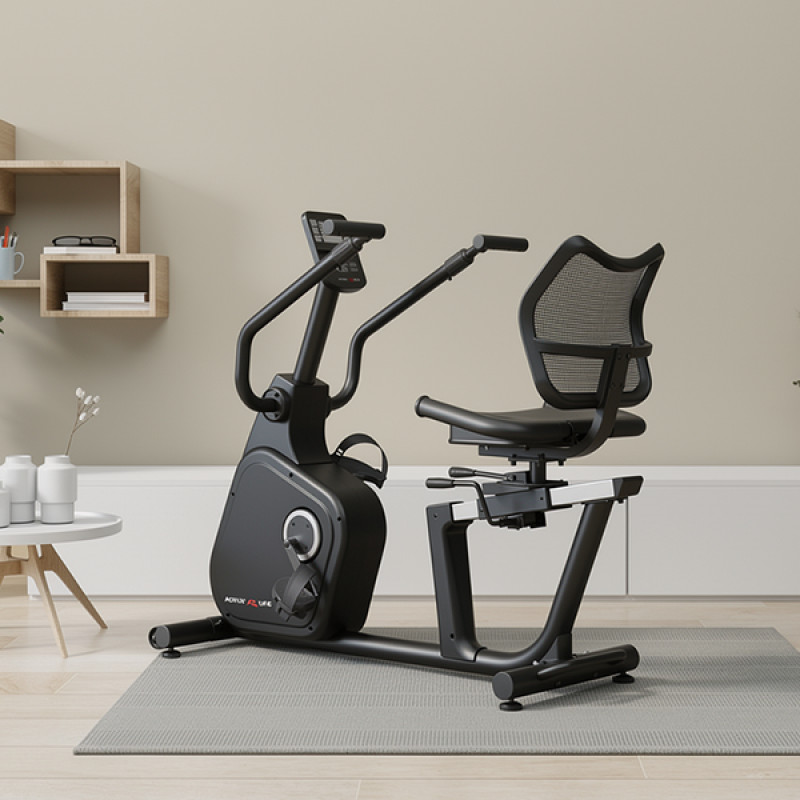 BICICLETA RECUMBENT MAGNETICA CM1902 NEGRA