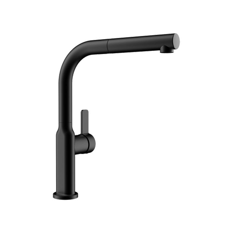 Grifería Oval 938 Black Extraíble Teka
