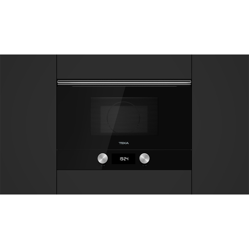 Microondas ML8220 Integrable con Base Cerámica y Acabado de Cristal de 22 litros Teka