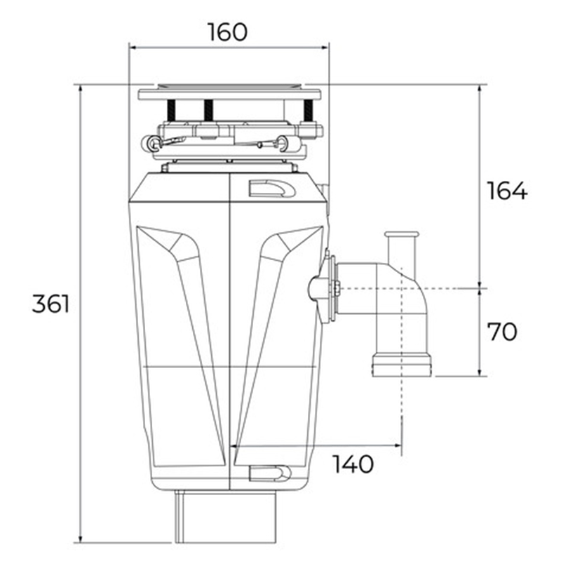 Triturador de Residuos  TRS 520 857ML Teka