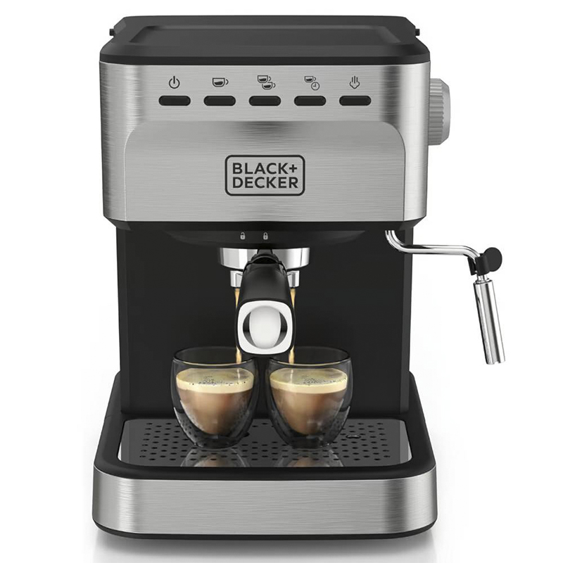 Cafetera Espresso - Capuchino Late American EM0312-0SDLA BLACK+DECKER
