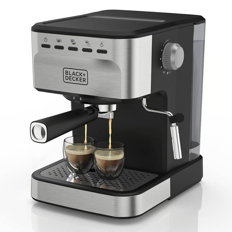 Cafetera Espresso - Capuchino Late American EM0312-0SDLA BLACK+DECKER