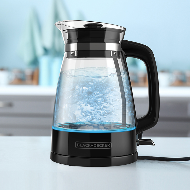 Tetera Eléctrica 1.7 Litros Luz Led BD-KE7000B-LA  BLACK+DECKER