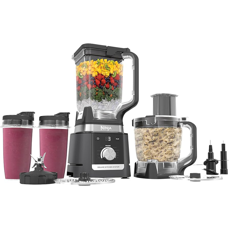 Licuadora Ninja 1600w 88oz con Procesador de Alimentos