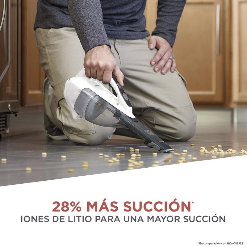 Aspiradora de Mano Inalámbrica HLVA325J10-B3 BLACK+DECKER 